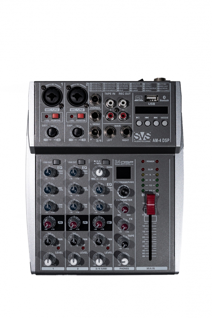 SVS Audiotechnik mixers AM-4 DSP Аналоговый микшерный пульт, 4-канала в Камчатской области