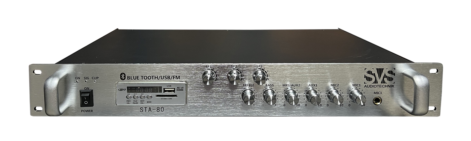SVS Audiotechnik STA-80 Микшер-усилитель для систем Public Address в Камчатской области
