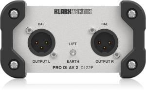Klark Teknik DI 22P пассивный стерео директ-бокс в Камчатской области