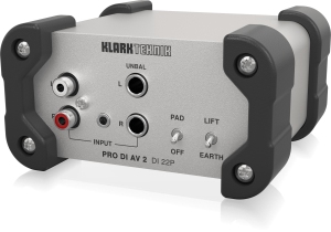 Klark Teknik DI 22P пассивный стерео директ-бокс в Камчатской области